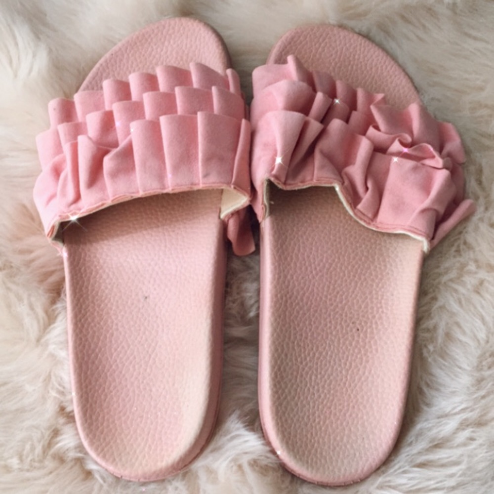 Pink slippers